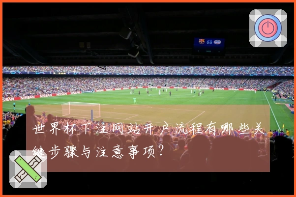 世界杯下注网站开户流程有哪些关键步骤与注意事项？