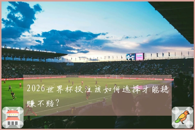 2026世界杯投注该如何选择才能稳赚不赔？