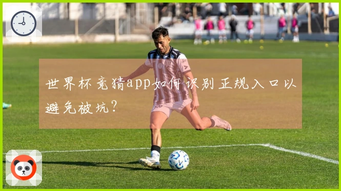 世界杯竞猜app如何识别正规入口以避免被坑？