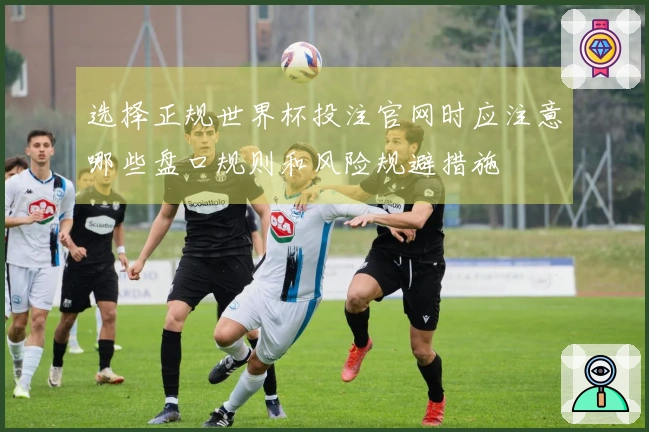 选择正规世界杯投注官网时应注意哪些盘口规则和风险规避措施